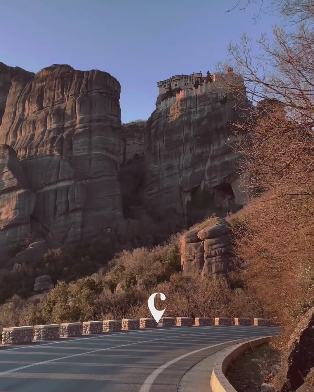Mountains and road with text ‘escape the ordinary’