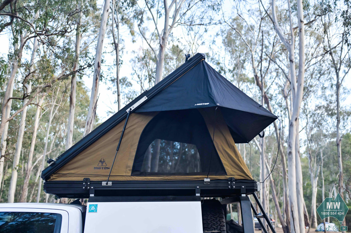Rooftop tent mattress upgrade